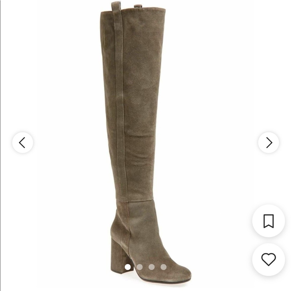 Vince signature over the knee boot